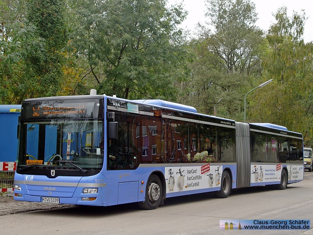 Ex MVG München MAN Lion´s City G A23 - NG313 - Wagen 5339