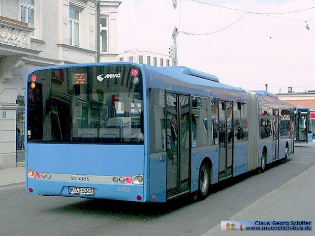Ex MVG München MAN NG313 - Wagen 5343