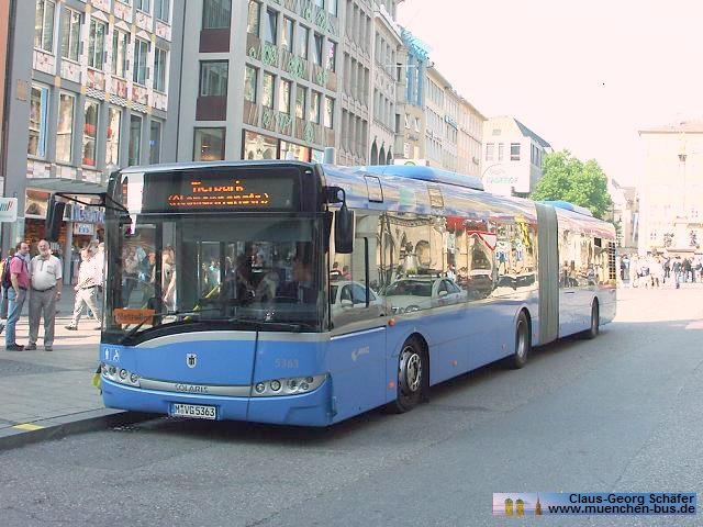 Ex MVG München MAN NG313 - Wagen 5363