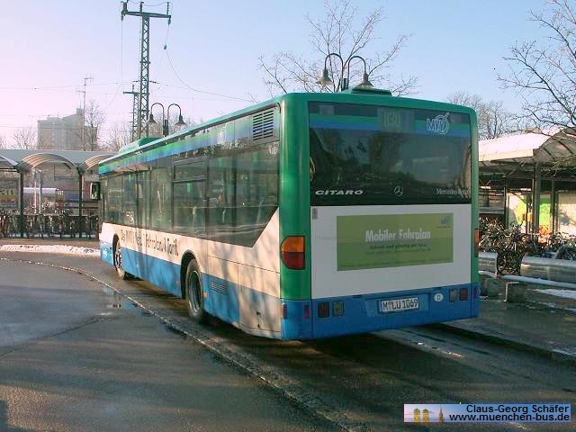 Ex Ludwig Omnibusbetrieb M�nchen Evobus Citaro - Wagen M-LU 1069