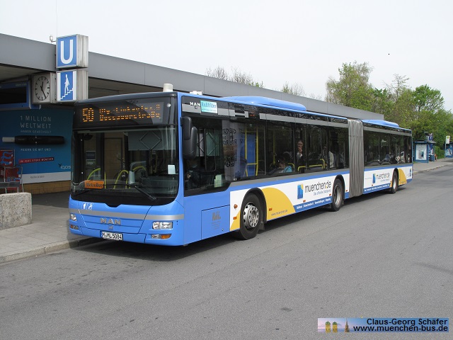 ML Mnchner Linien Mnchen MAN Lions City G - Wagen 08